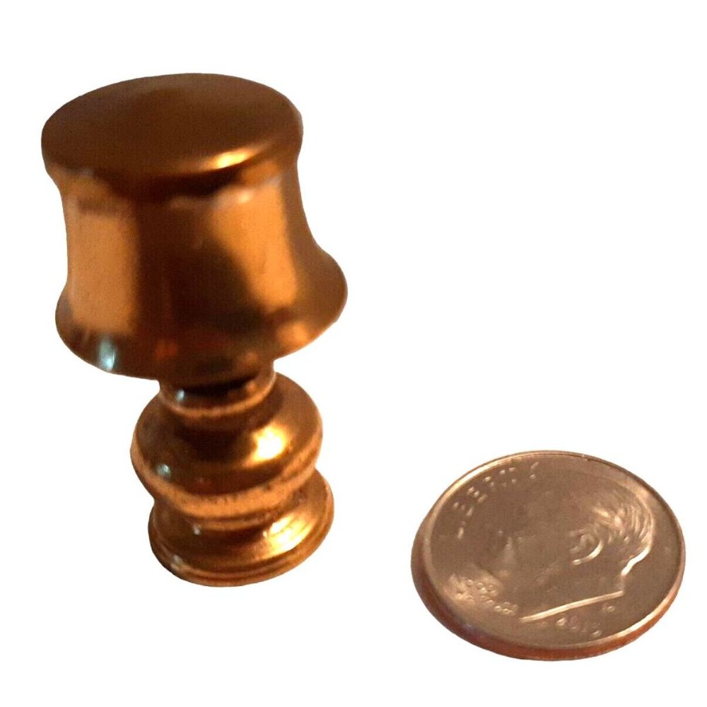 Miniature Brass Lamp Dollhouse Accessory